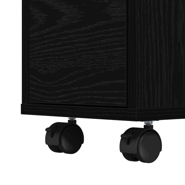 Set de mobilier pentru baie Stejar Negru 65 x 23 x 87 cm - WALTI WALTI