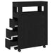 Set de mobilier pentru baie Stejar Negru 65 x 23 x 87 cm - WALTI WALTI