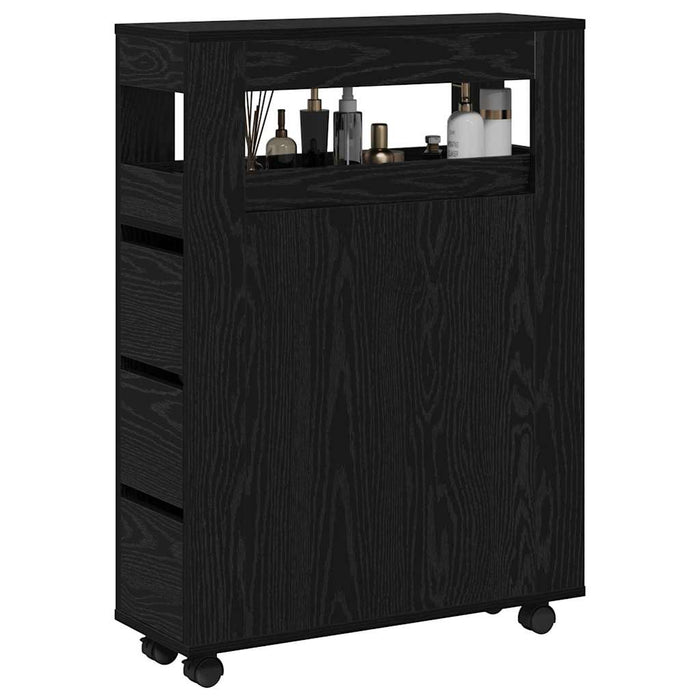 Set de mobilier pentru baie Stejar Negru 65 x 23 x 87 cm - WALTI WALTI