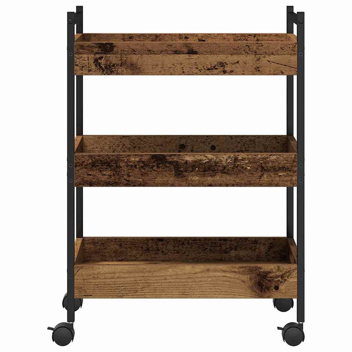 Troler de Bucătărie Lemn vechi 50 x 30 x 70 cm Lemn prelucrat WALTI