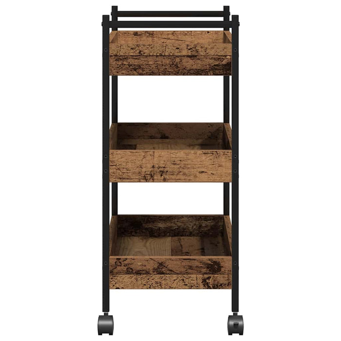 Troler de Bucătărie Lemn vechi 50 x 30 x 70 cm Lemn prelucrat WALTI