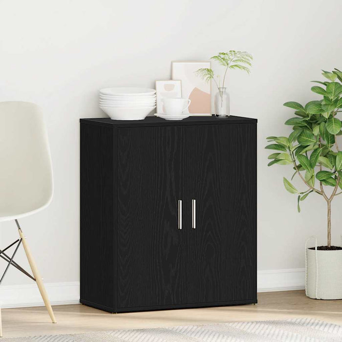 Bufet din stejar negru 60x31x70 cm, lemn prelucrat - WALTI WALTI