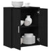 Bufet din stejar negru 60x31x70 cm, lemn prelucrat - WALTI WALTI