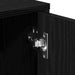 Bufet din stejar negru 60x31x70 cm, lemn prelucrat - WALTI WALTI