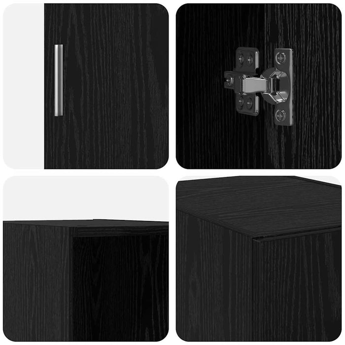 Dulap montat pe perete Stejar Negru 30 x 42.5 x 39.5 cm - WALTI WALTI