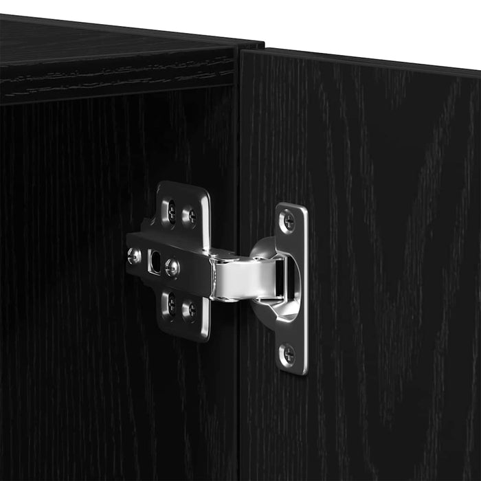 Dulap de perete Stejar negru 70 x 42.5 x 40 cm Lemn compozit - WALTI WALTI