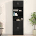 Dulap de perete Stejar negru 70 x 42.5 x 40 cm Lemn compozit - WALTI WALTI