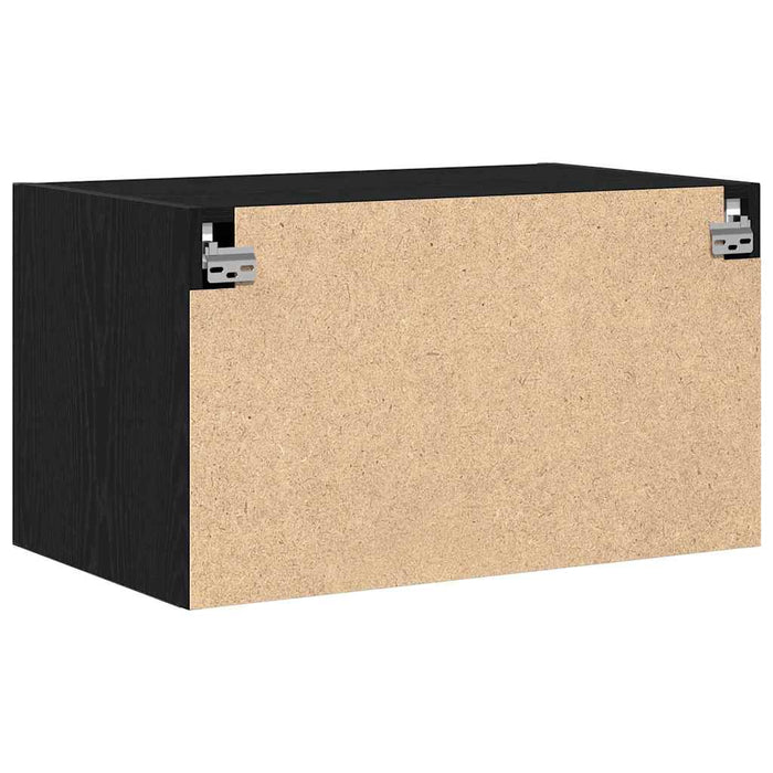 Dulap de perete Stejar negru 70 x 42.5 x 40 cm Lemn compozit - WALTI WALTI