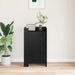 Bufet Stejar Negru 45 x 35 x 75 cm Lemn compozit - WALTI WALTI