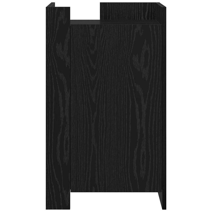 Bufet Stejar Negru 45 x 35 x 75 cm Lemn compozit - WALTI WALTI