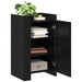 Bufet Stejar Negru 45 x 35 x 75 cm Lemn compozit - WALTI WALTI