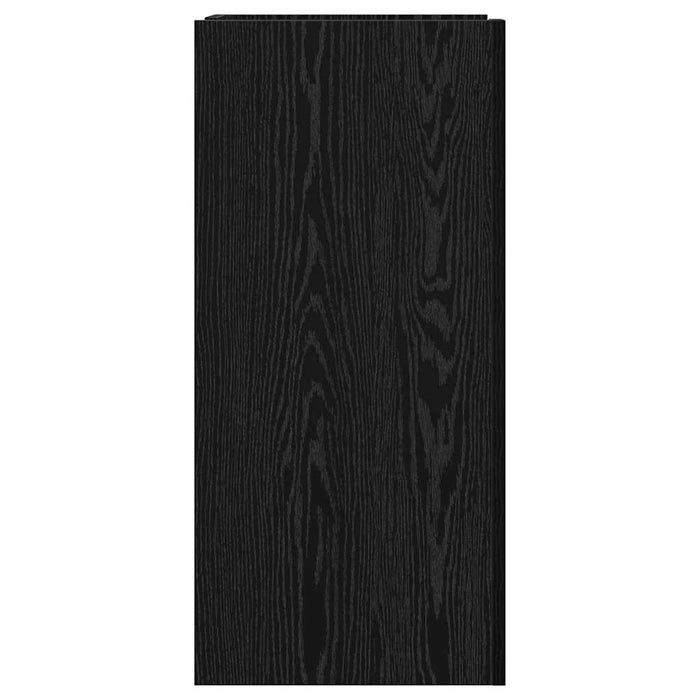 Bufet Stejar Negru 45 x 35 x 75 cm Lemn compozit - WALTI WALTI