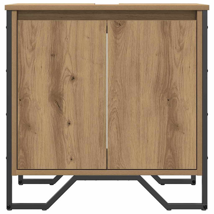 Dulap pentru Chiuvetă cu ușă Stejar Artizanal 60 x 35 x 60 cm - WALTI WALTI