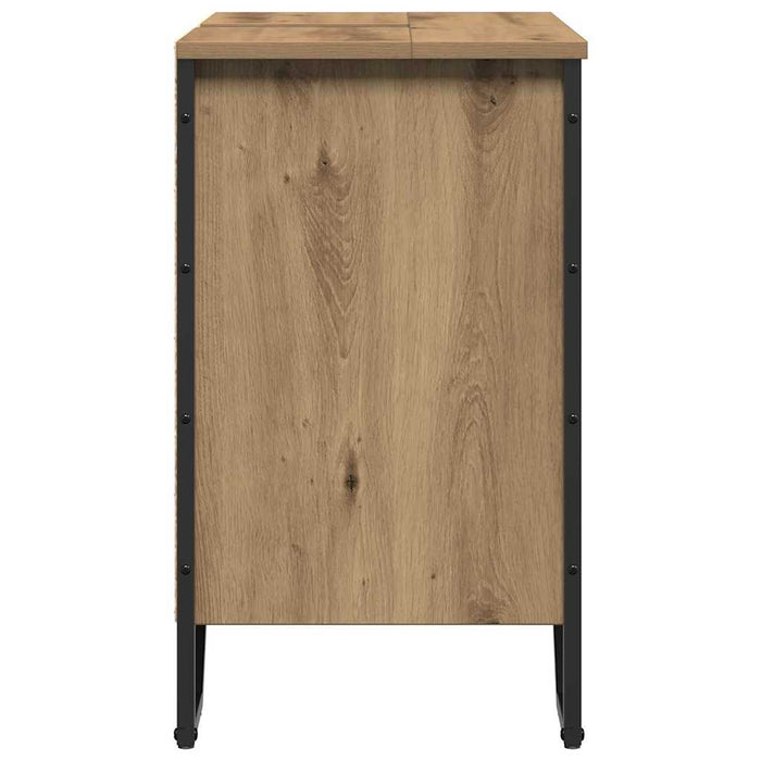 Dulap pentru Chiuvetă cu ușă Stejar Artizanal 60 x 35 x 60 cm - WALTI WALTI