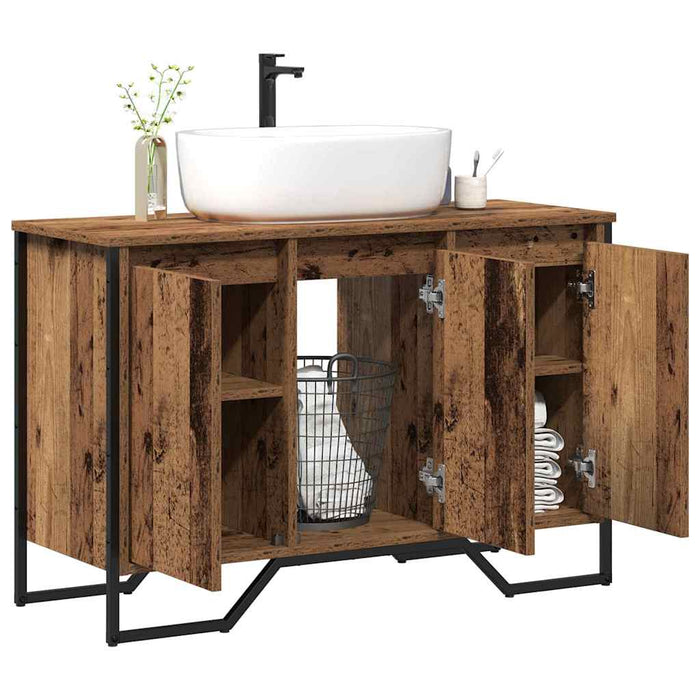 Dulap pentru Chiuvetă Lemn Vechi 91 x 35 x 60 cm Lemn compozit - WALTI WALTI