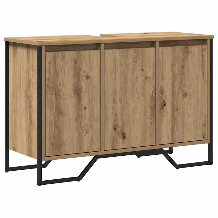 Dulap pentru Chiuvetă cu ușă Stejar Artizanal 91 x 35 x 60 cm - WALTI WALTI