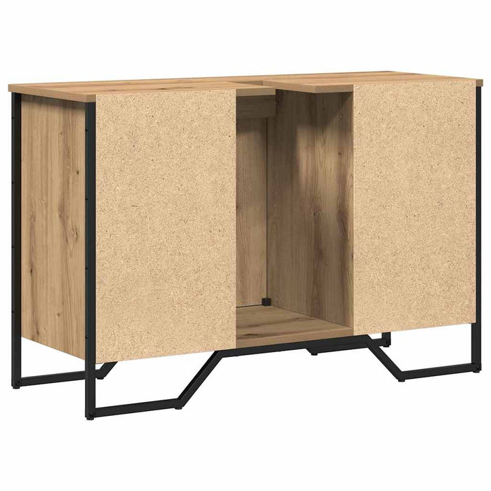 Dulap pentru Chiuvetă cu ușă Stejar Artizanal 91 x 35 x 60 cm - WALTI WALTI