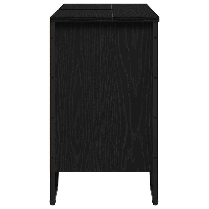 Dulap pentru Chiuvetă Altele Stejar Negru 91 x 35 x 60 cm - WALTI WALTI