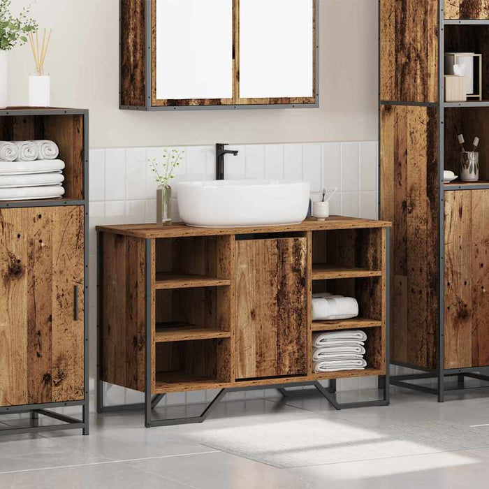 Dulap pentru Chiuvetă Lemn Vechi 91 x 35 x 60 cm Lemn compozit - WALTI WALTI