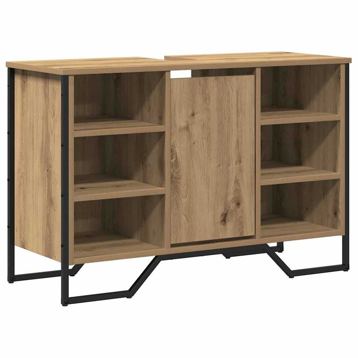 Dulap pentru Chiuvetă cu ușă Stejar Artizanal 91 x 35 x 60 cm - WALTI WALTI