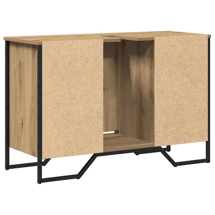 Dulap pentru Chiuvetă cu ușă Stejar Artizanal 91 x 35 x 60 cm - WALTI WALTI