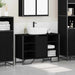 Dulap pentru Chiuvetă cu ușă Stejar Negru 91 x 35 x 60 cm - WALTI WALTI
