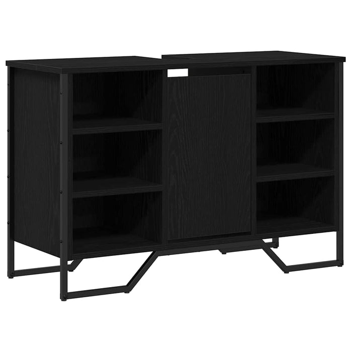 Dulap pentru Chiuvetă cu ușă Stejar Negru 91 x 35 x 60 cm - WALTI WALTI