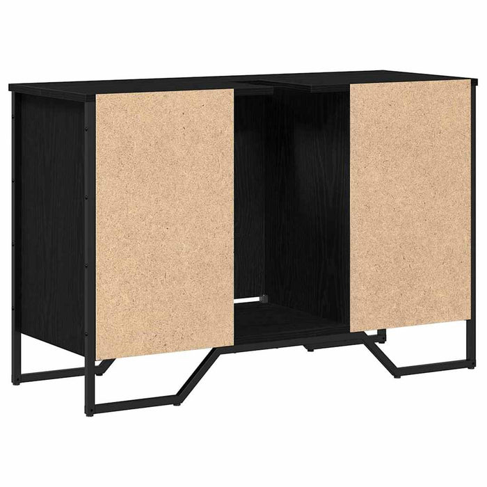 Dulap pentru Chiuvetă cu ușă Stejar Negru 91 x 35 x 60 cm - WALTI WALTI