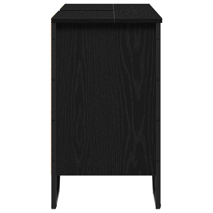Dulap pentru Chiuvetă cu ușă Stejar Negru 91 x 35 x 60 cm - WALTI WALTI