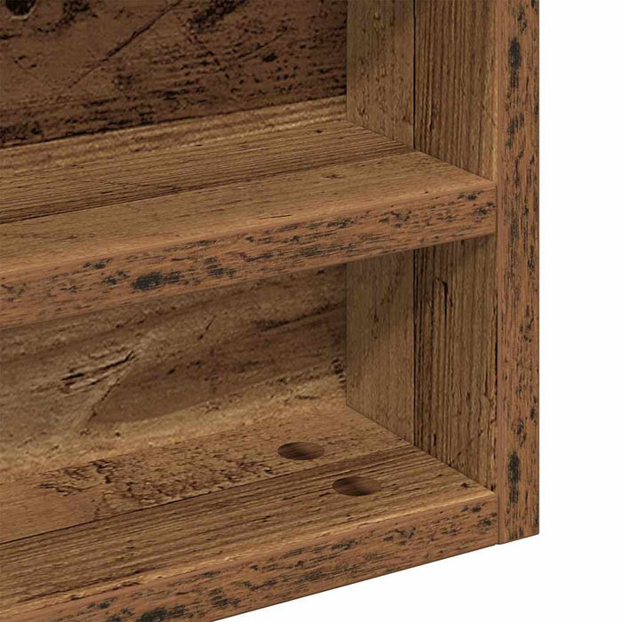 Dulap de Expunere Lemn vechi 100 x 8,5 x 75 cm Lemn compozit - WALTI WALTI