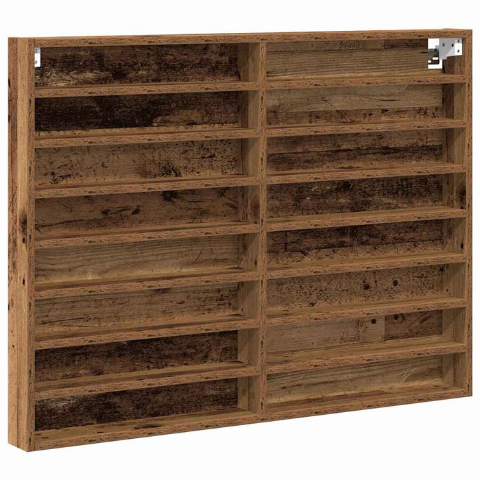 Dulap de Expunere Lemn vechi 100 x 8,5 x 75 cm Lemn compozit - WALTI WALTI