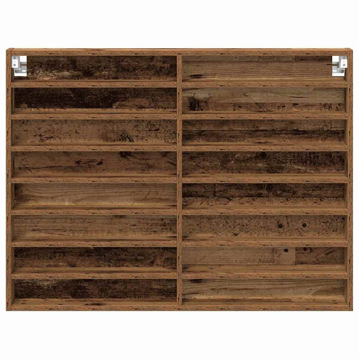 Dulap de Expunere Lemn vechi 100 x 8,5 x 75 cm Lemn compozit - WALTI WALTI