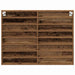 Dulap de Expunere Lemn vechi 100 x 8,5 x 75 cm Lemn compozit - WALTI WALTI