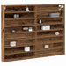Dulap de Expunere Lemn vechi 100 x 8,5 x 75 cm Lemn compozit - WALTI WALTI