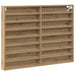 Dulap de Expunere cu raft Stejar Artizanal 100 x 8,5 x 75 cm - WALTI WALTI