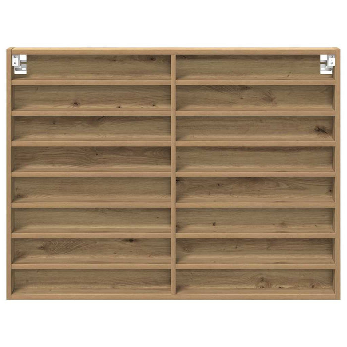 Dulap de Expunere cu raft Stejar Artizanal 100 x 8,5 x 75 cm - WALTI WALTI