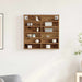 Dulap de Expunere Lemn vechi 60 x 8,5 x 58 cm Lemn compozit - WALTI WALTI