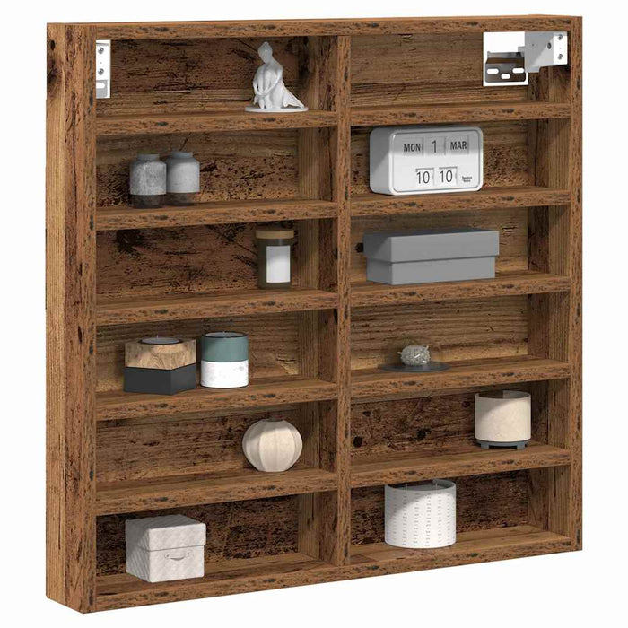 Dulap de Expunere Lemn vechi 60 x 8,5 x 58 cm Lemn compozit - WALTI WALTI