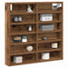 Dulap de Expunere Lemn vechi 60 x 8,5 x 58 cm Lemn compozit - WALTI WALTI