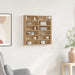Dulap de Expunere cu raft Stejar Artizanal 60 x 8,5 x 58 cm - WALTI WALTI