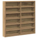 Dulap de Expunere cu raft Stejar Artizanal 60 x 8,5 x 58 cm - WALTI WALTI