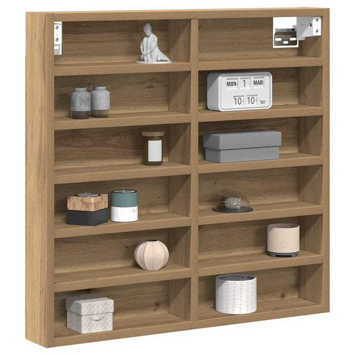 Dulap de Expunere cu raft Stejar Artizanal 60 x 8,5 x 58 cm - WALTI WALTI
