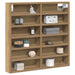 Dulap de Expunere cu raft Stejar Artizanal 60 x 8,5 x 58 cm - WALTI WALTI