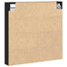 Dulap de Expunere Stejar Negru 60 x 8,5 x 58 cm Lemn compozit - WALTI WALTI