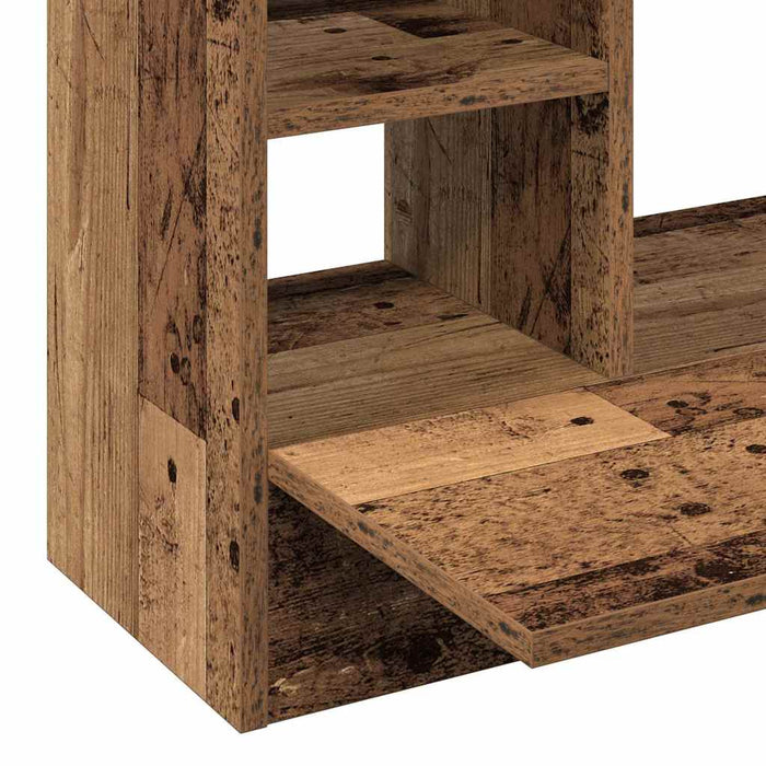 Birou montat pe perete cu raft Lemn vechi 105 x 48 x 75 cm - WALTI WALTI