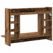 Birou montat pe perete cu raft Lemn vechi 105 x 48 x 75 cm - WALTI WALTI