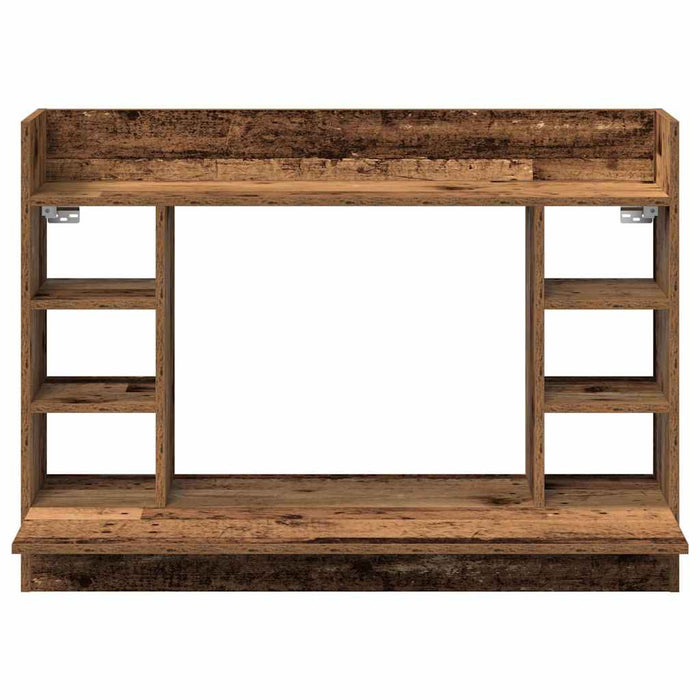 Birou montat pe perete cu raft Lemn vechi 105 x 48 x 75 cm - WALTI WALTI