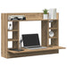 Birou montat pe perete stejar artizanal 105 x 48 x 75 cm - WALTI WALTI