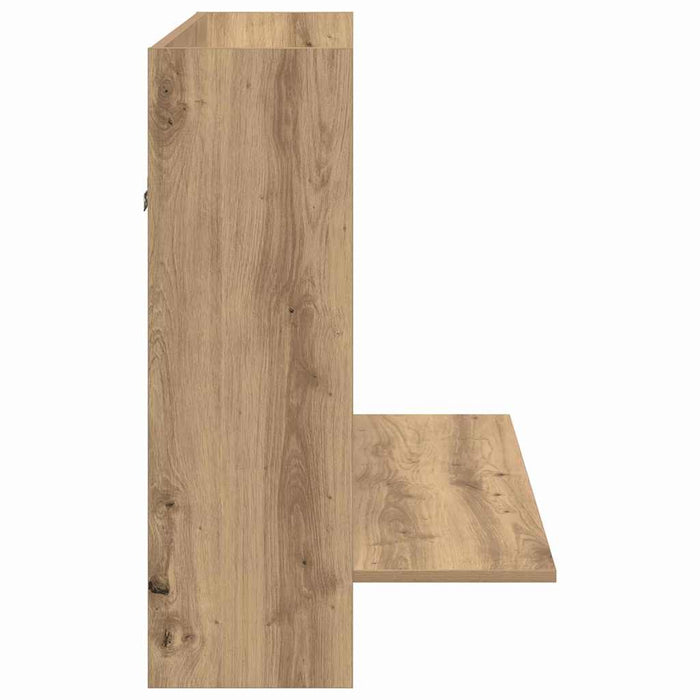 Birou montat pe perete stejar artizanal 105 x 48 x 75 cm - WALTI WALTI