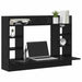 Birou montat pe perete cu raft Stejar negru 105 x 48 x 75 cm - WALTI WALTI